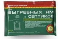 Биопрепарат для очистки септиков-Доктор робик