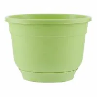 Горшок Флокс с поддоном, салатовый, 1,5 л, Palisad